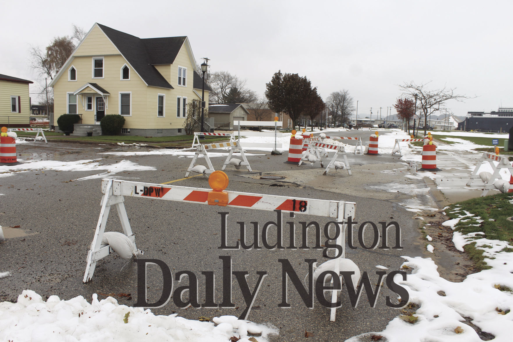 Flooded intersection, pump could stop this winter